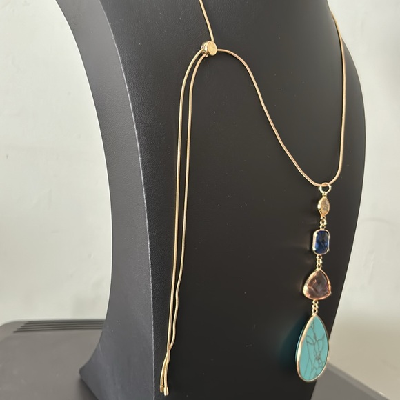 LOFT Tropical Time Stone Necklace - Picture 8 of 11